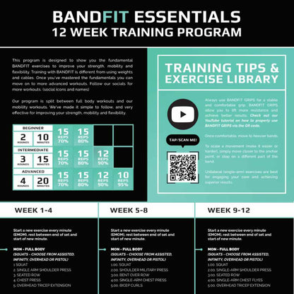 BANDFIT ULTIMATE TRAINING KIT